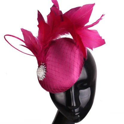 Shiny Headpiece with Luxurious Bead Design - Image 2