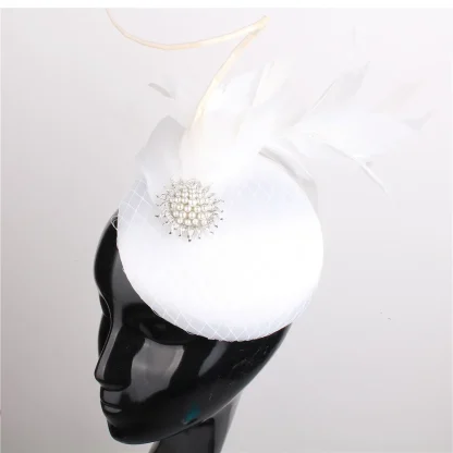 Shiny Headpiece with Luxurious Bead Design - Image 3