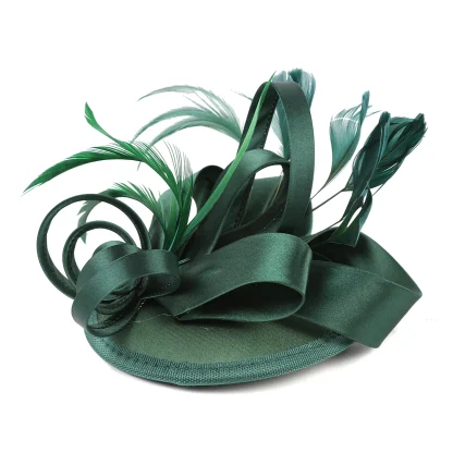 Stylish Fascinator with Multicolored Design - Image 9