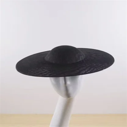 Large Simple Disc Headpiece with Round Design - Image 8