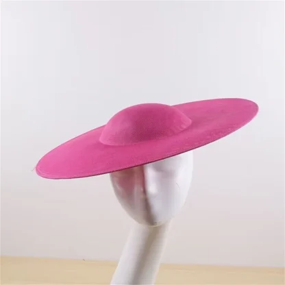 Large Simple Disc Headpiece with Round Design - Image 2