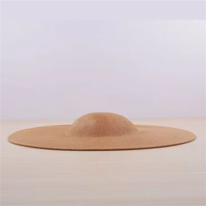 Large Simple Disc Headpiece with Round Design - Image 6