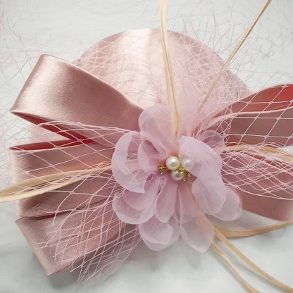 Retro Clip-on Fascinator with Elegant Design - Image 8