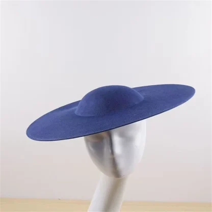 Large Simple Disc Headpiece with Round Design - Image 4