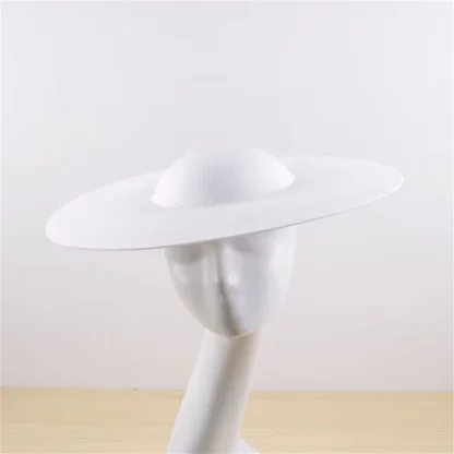 Large Simple Disc Headpiece with Round Design - Image 11