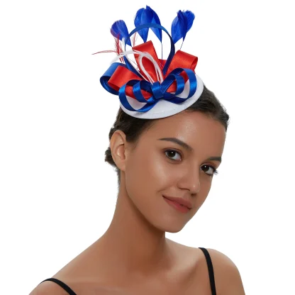 Stylish Fascinator with Multicolored Design